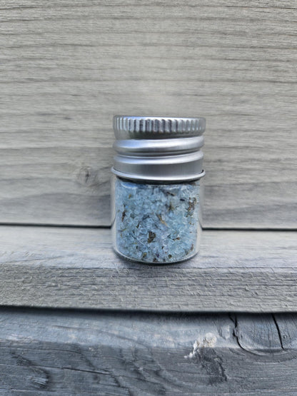 Blue Ritual Salt for Peace, Healing, Calm Sacred Space Work