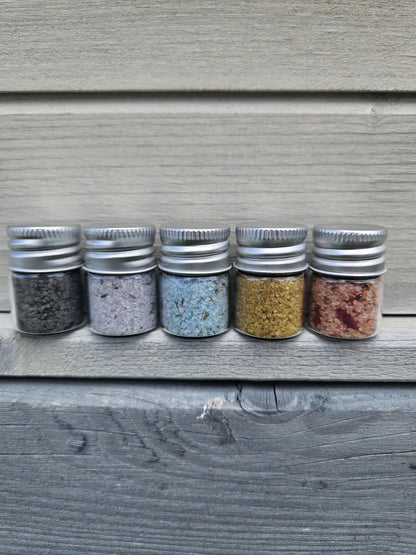 Red Ritual Salt | Passion, Courage, Confidence Blend (Moon Charged)
