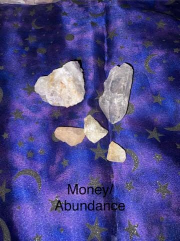 Crystal Bundles for Love, Clarity, Prosperity, Protection