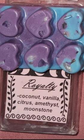 crystal infused waxmelts