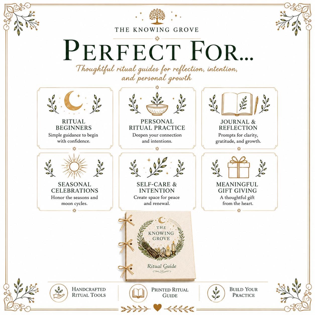 Intention Setting Spellwork Guide | Witchcraft Ritual Kit (PDF)