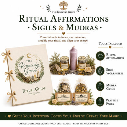 Hex Breaker and Curse Protection Ritual Spell Kit, Handmade with Natural Homegrown Herbs, Ethical and Sustainable Spiritual Witch Gift Set