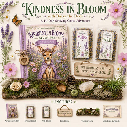 Kids Kindness Adventure Kit | Empathy &amp; Compassion Activity, Screen Free Nature Play, Deer Woodland Gift and Outdoor Activity for Kids