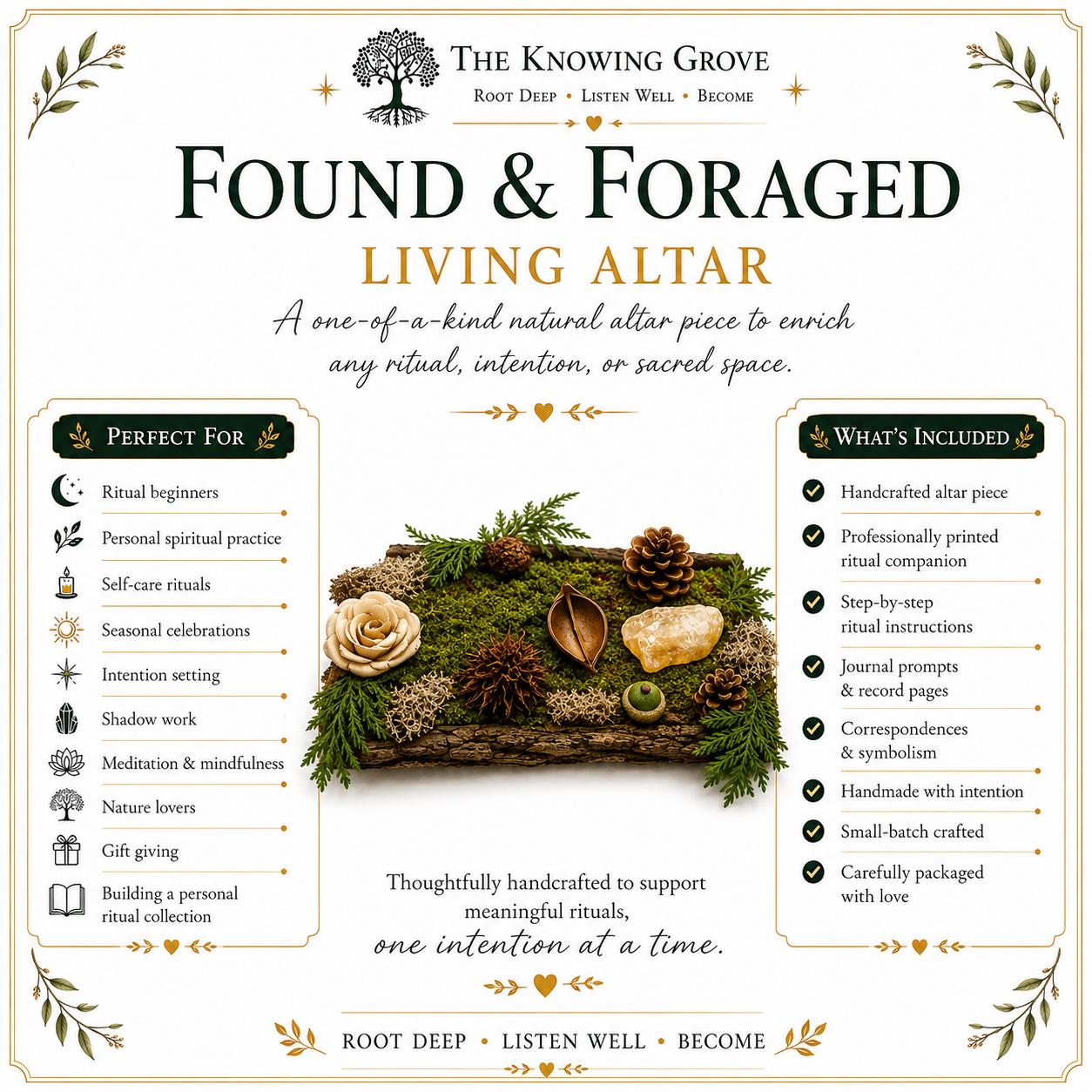 Prosperity Spell Kit, Abundance Ritual Tools, Handcrafted Witchcraft Supplies