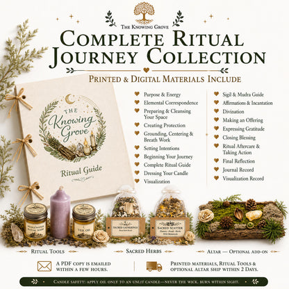 Cernunnos Spell Kit, Nature and Abundance Spellwork, Wildlife and Grounding Magic, Celtic Horned God Altar Tools, Witchcraft for Beginners