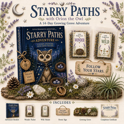 Kids Confidence Adventure Kit | Self Belief and Imagination Activity, Screen Free Nature Play, Owl Woodland Gift and Outdoor Activity