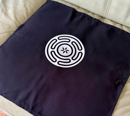 Wheel of Hekate Strophalos Witchcraft Altar Cloth.