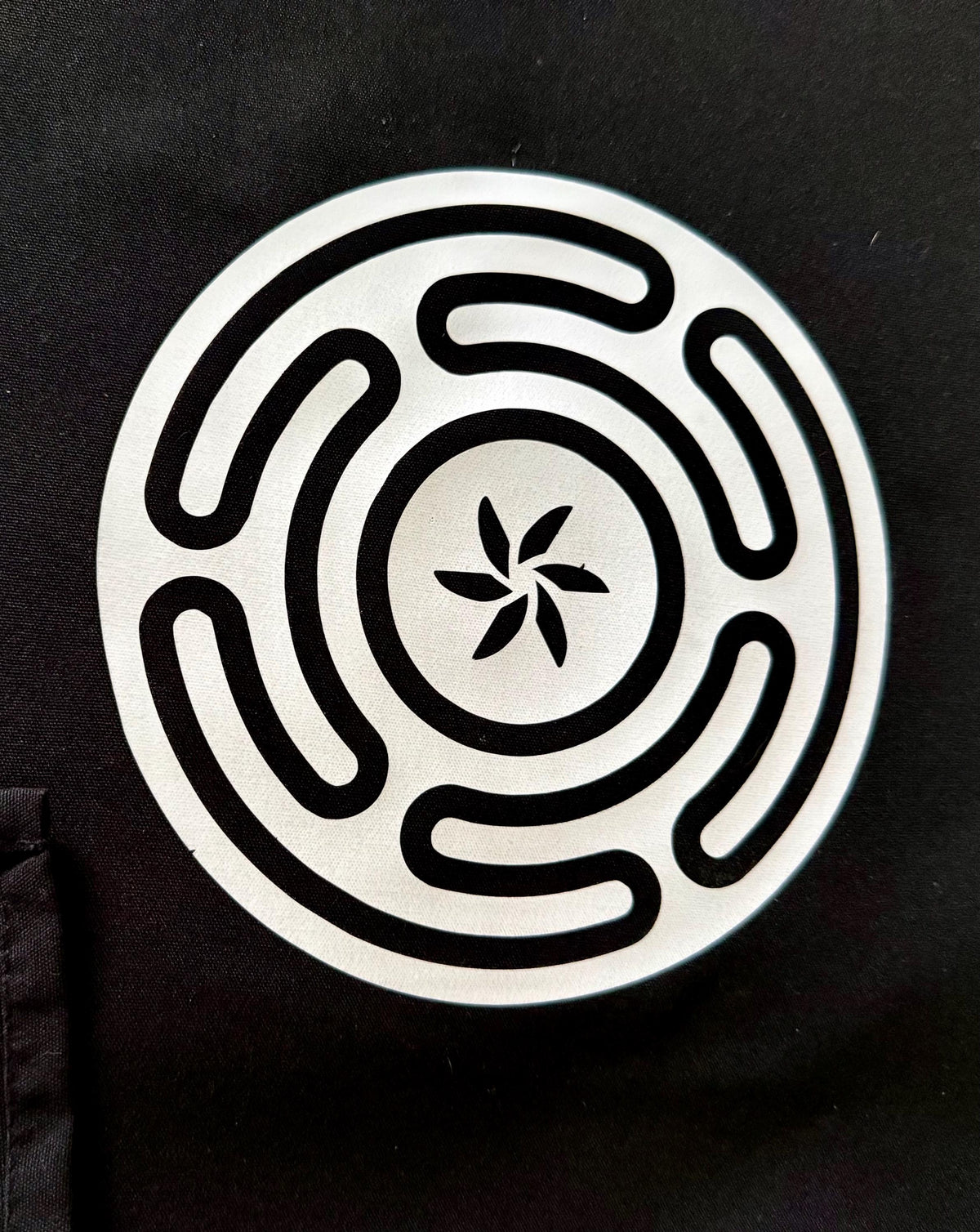 Wheel of Hekate Strophalos Witchcraft Altar Cloth.