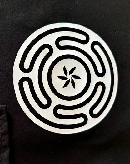 Wheel of Hekate Strophalos Witchcraft Altar Cloth.