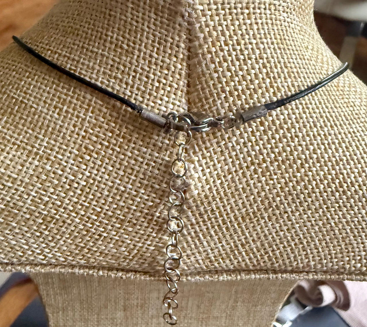 Brigid’s Cross Pendant Necklace on Leather Cord.