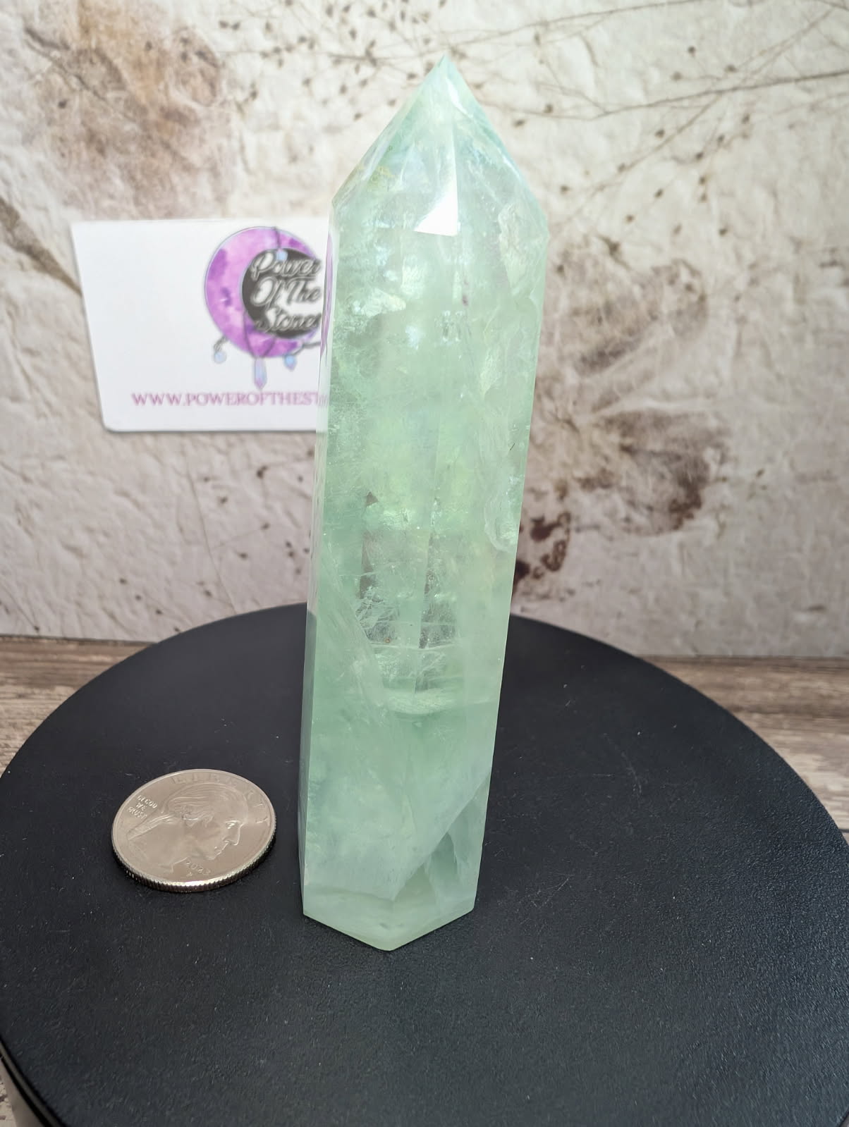 Green Fluorite tower