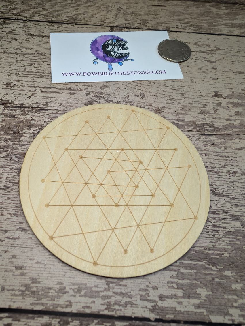 Crystal grid board set