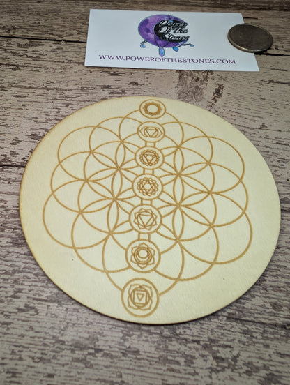 Crystal grid board set