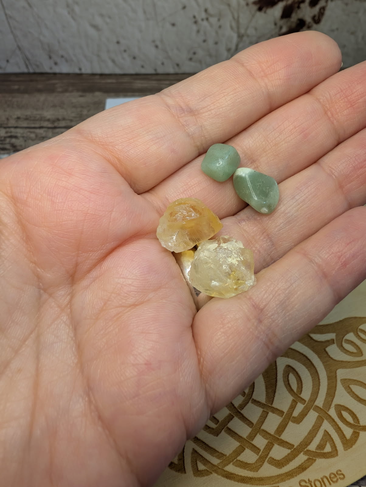 Crystal grid board set