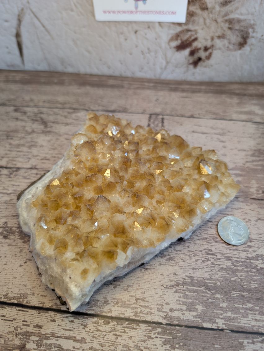 HT Citrine large Cluster
