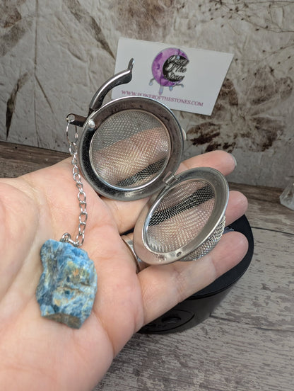 Tea ball and mini spoon set