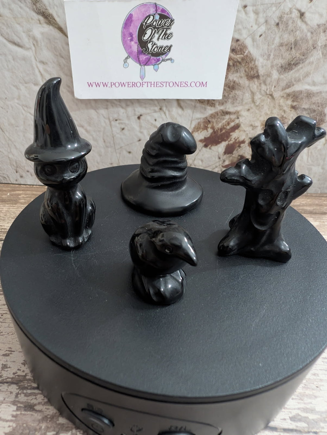 Black Obsidian carving bundle.