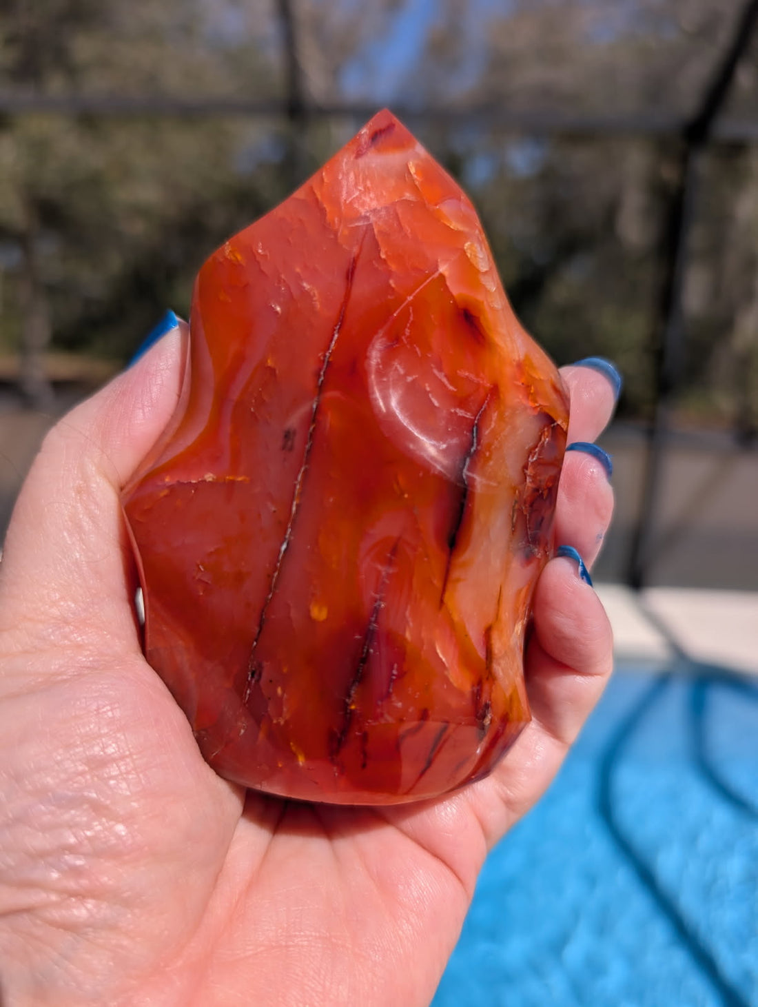 Carnelian Flame Free form