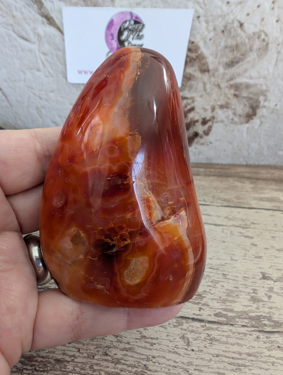 Carnelian Flame Free form