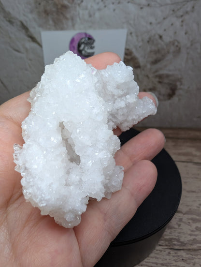 White Aragonite cluster