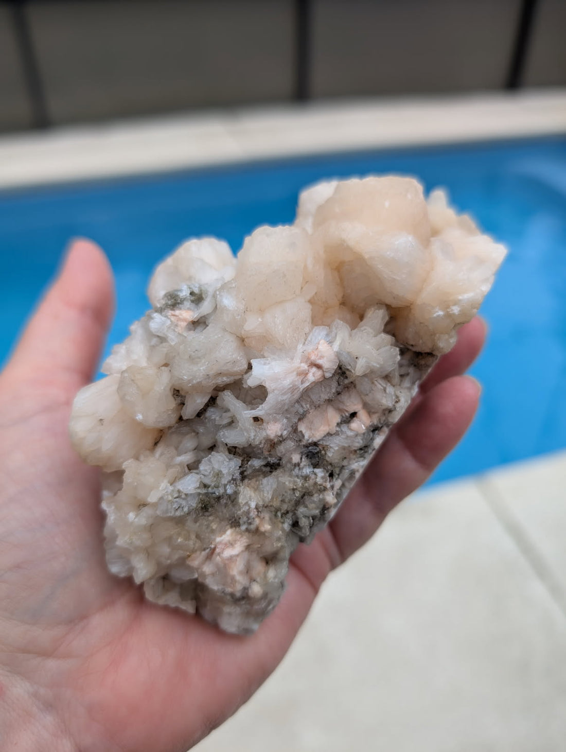 Zeolite Apophyllite Stilbite specimen