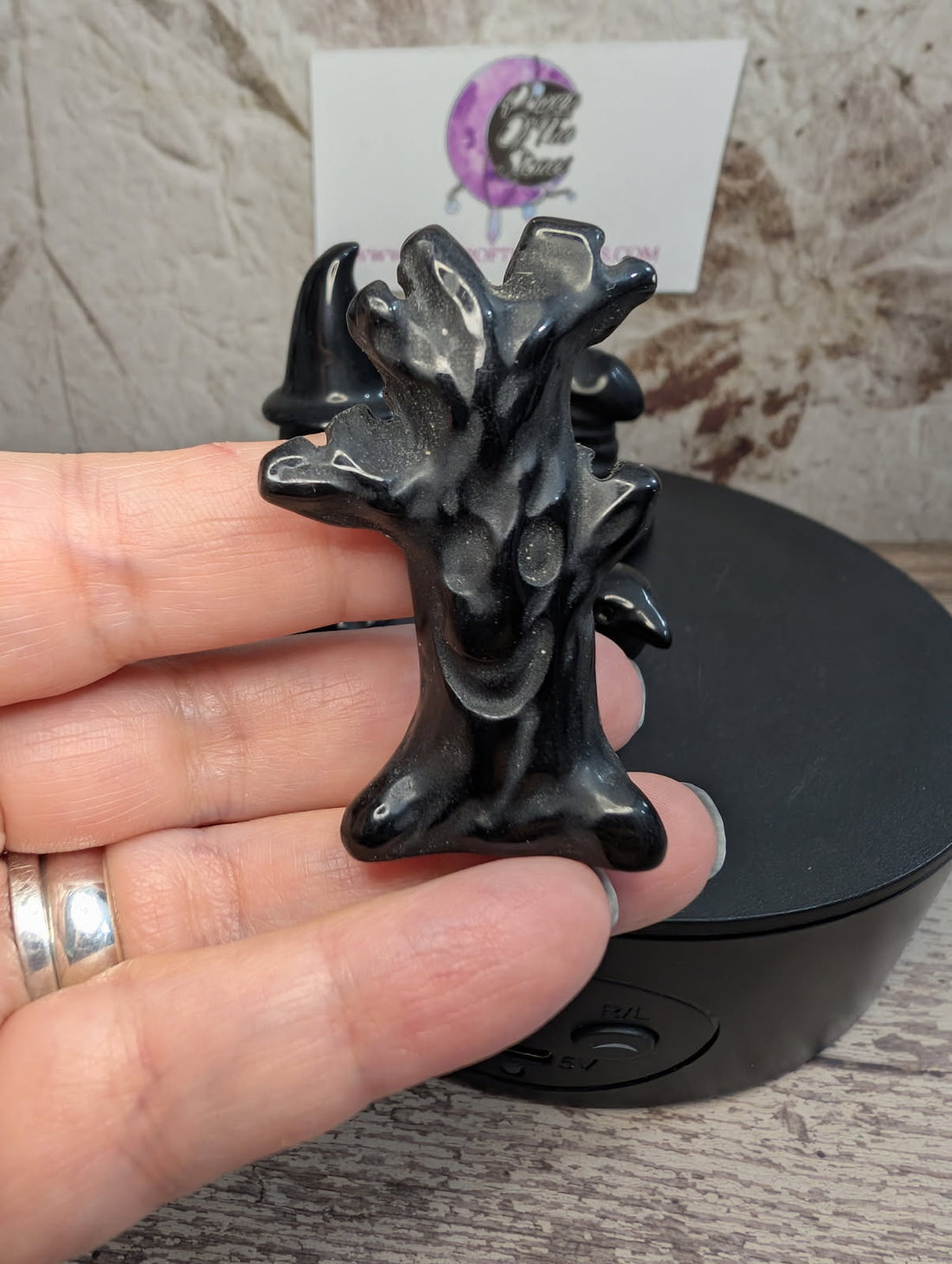Black Obsidian carving bundle.