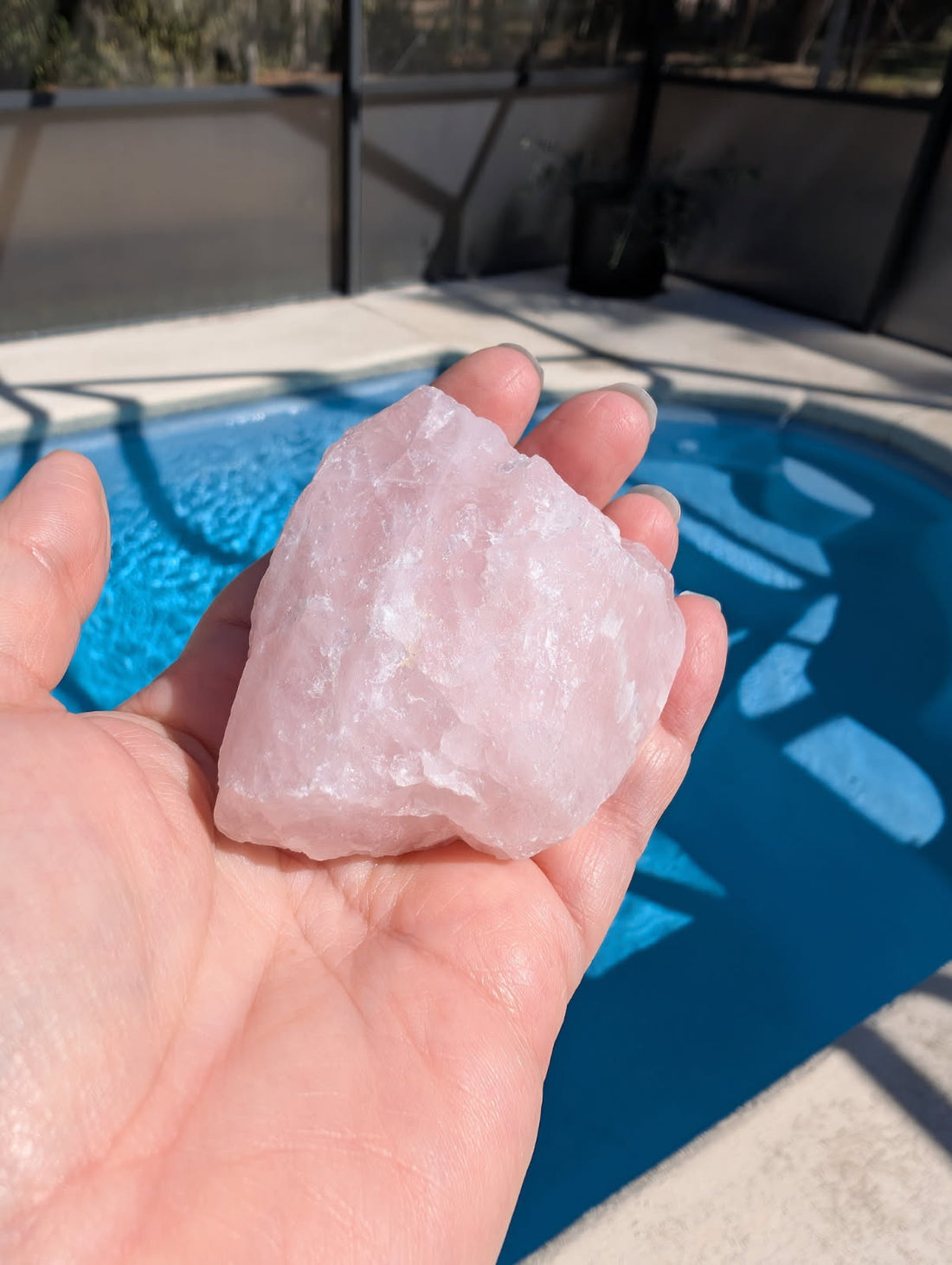 Rose Quartz crystal bundle