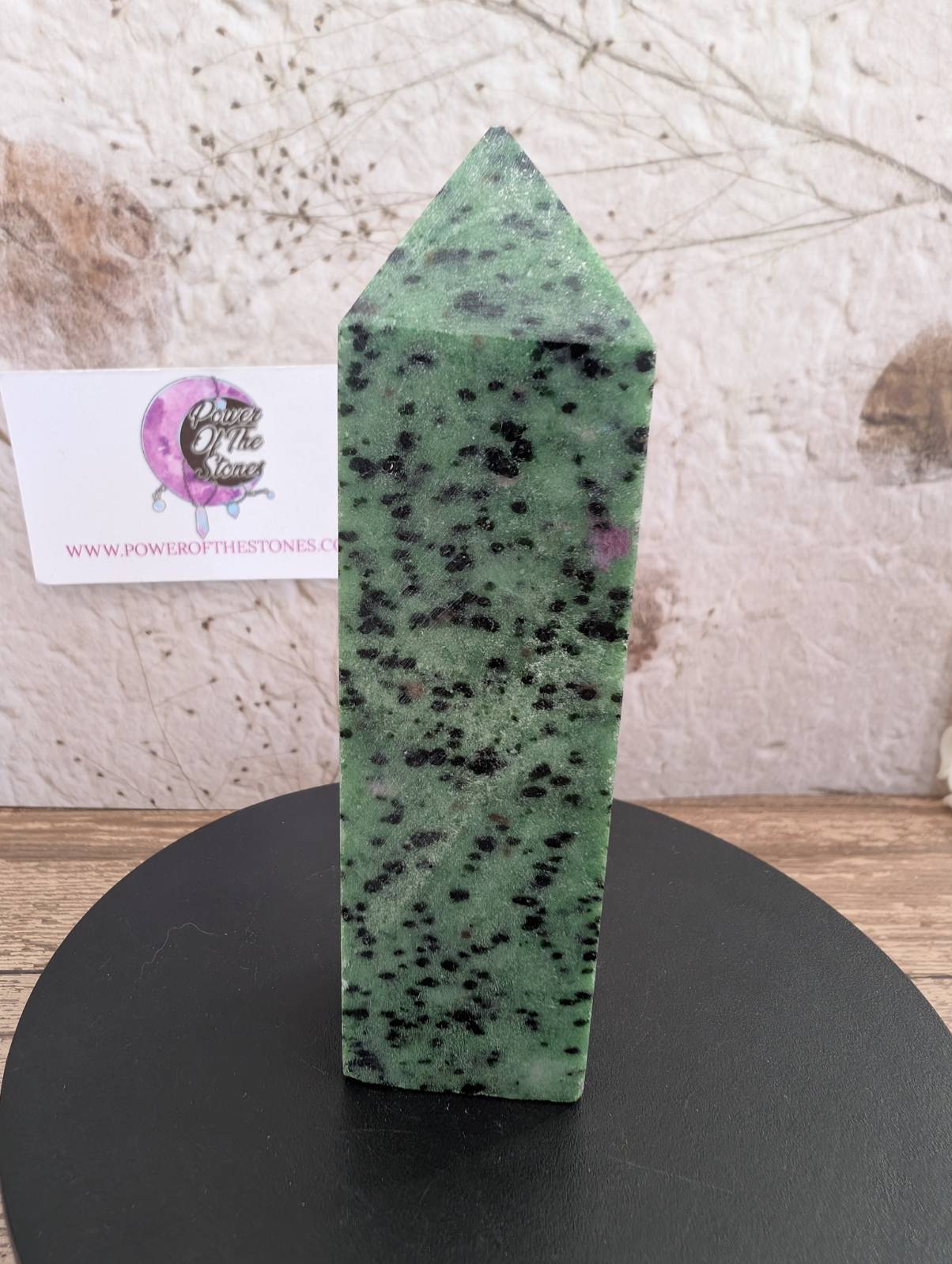 Zoisite obelisk