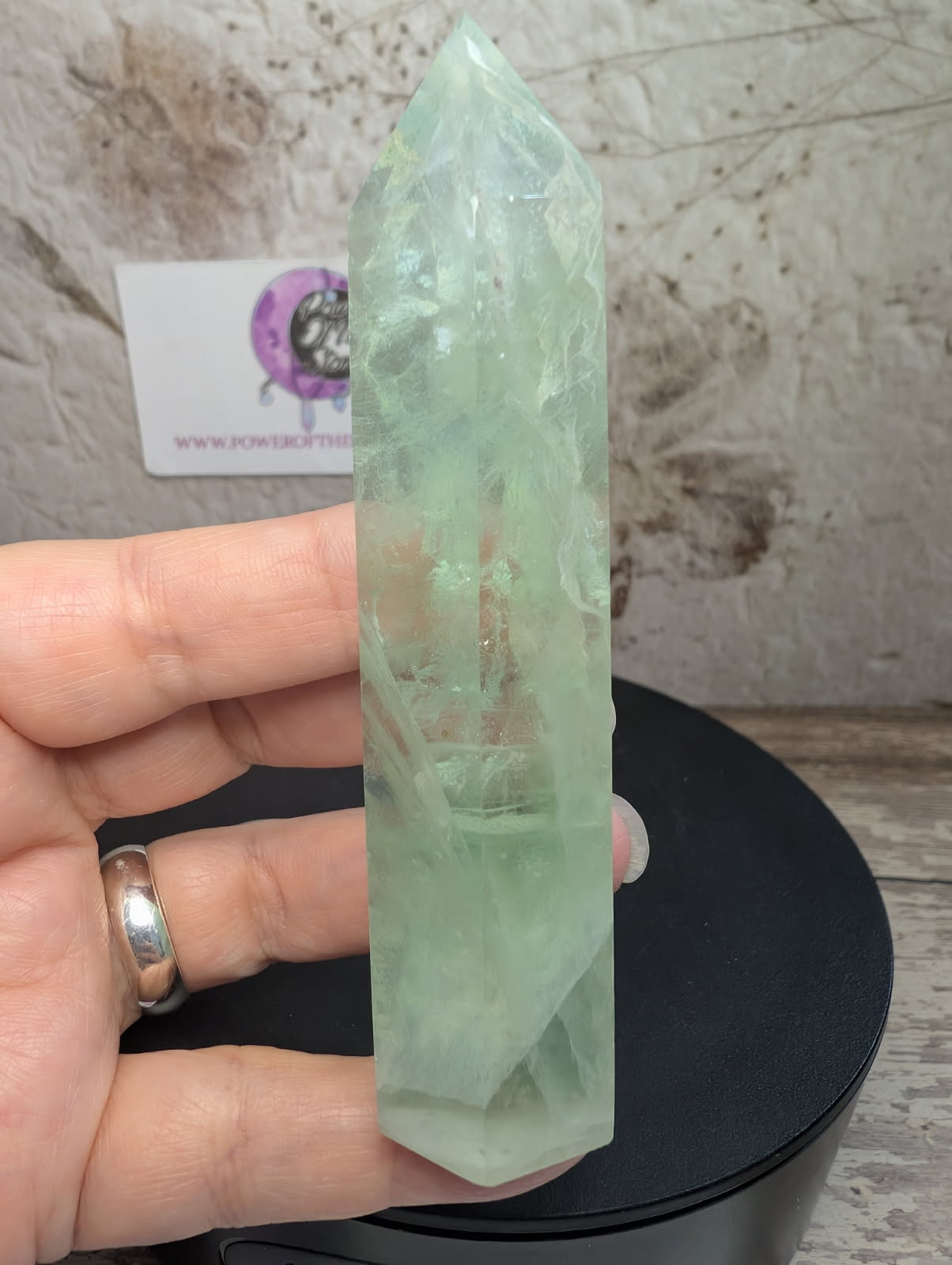 Green Fluorite tower