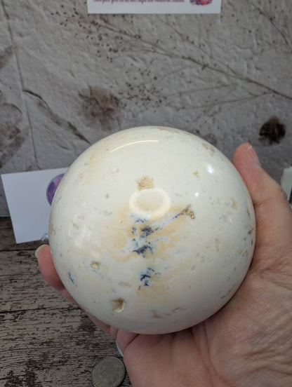Large Snow Quartz with a little bit of Dendrites.