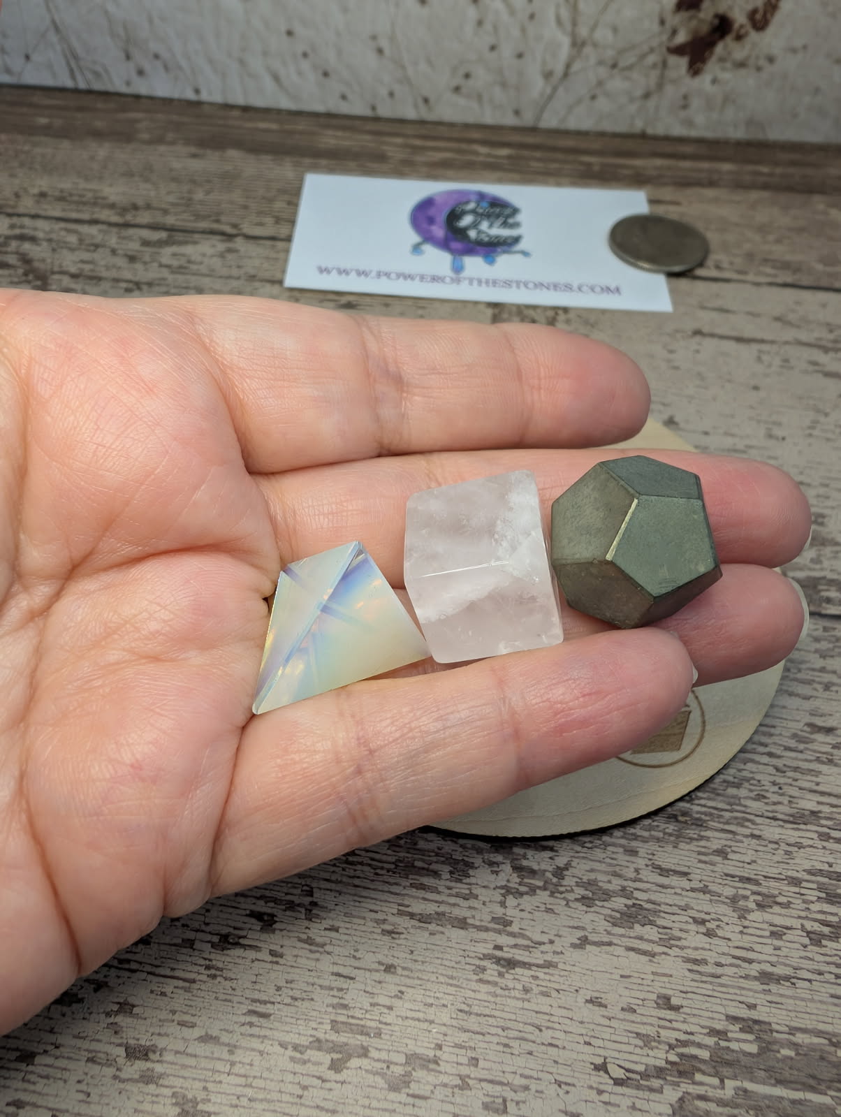 Crystal grid set