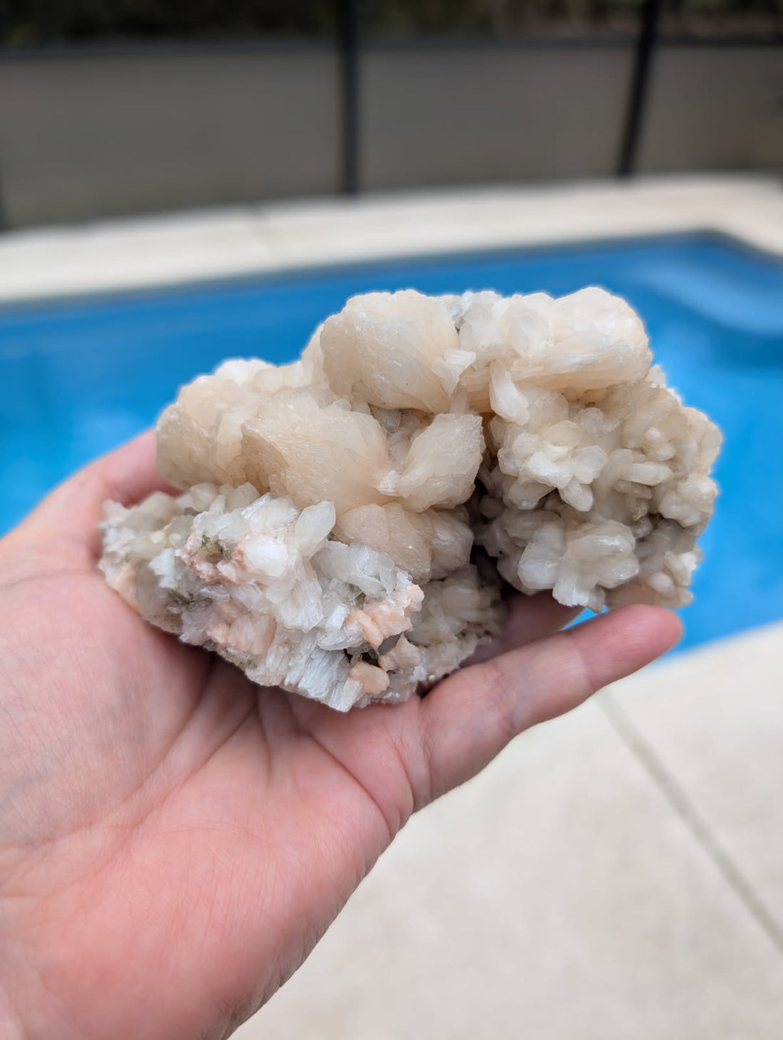 Zeolite Apophyllite Stilbite specimen