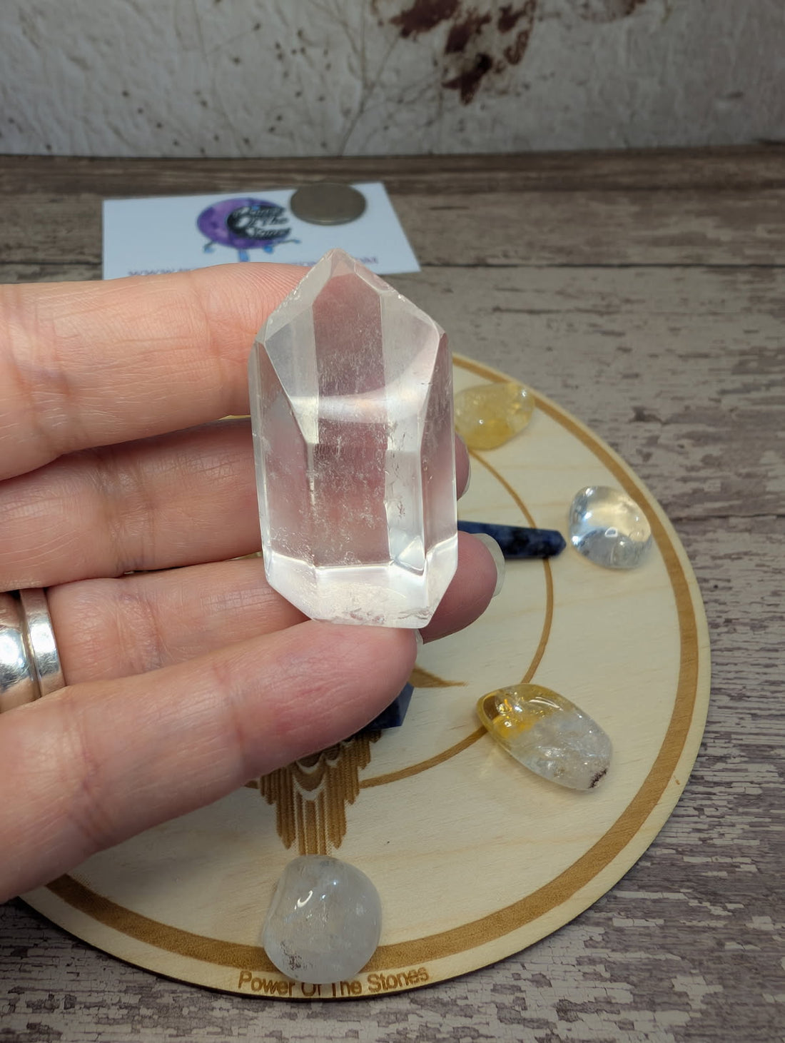 Crystal grid board set