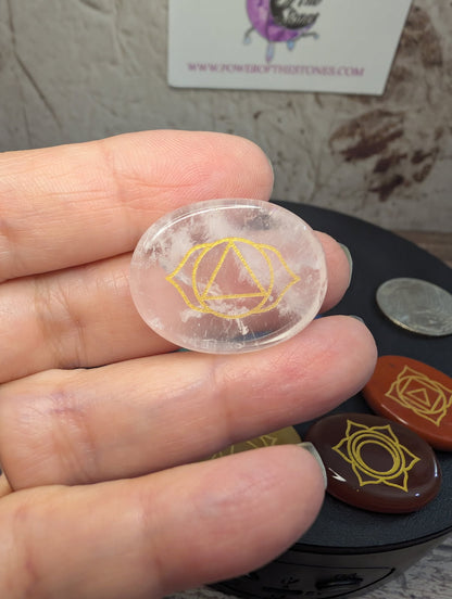 Chakra mini stone set