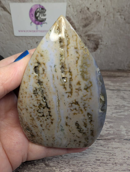 Ocean Jasper free form tear shape