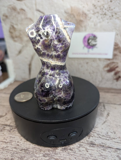 Dream Amethyst body carving