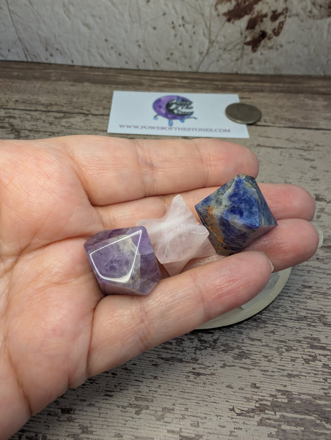 Crystal grid set