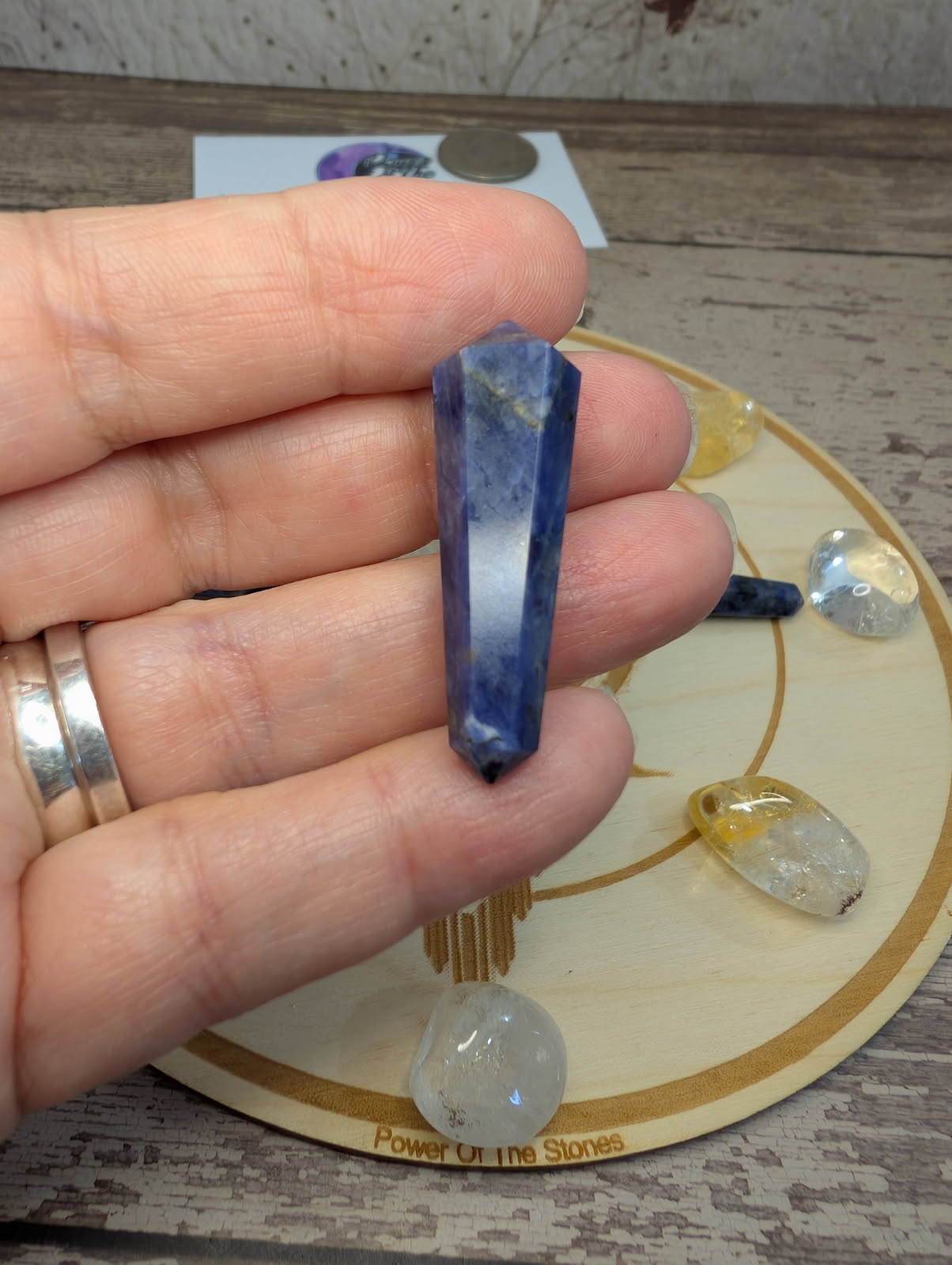 Crystal grid board set