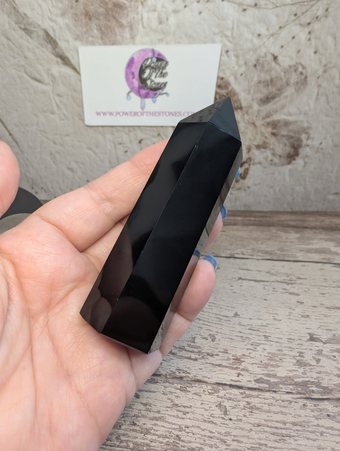 Black Obsidian Tower and Mini sphere bundle