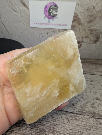 Honey Calcite Rhombus Nymph