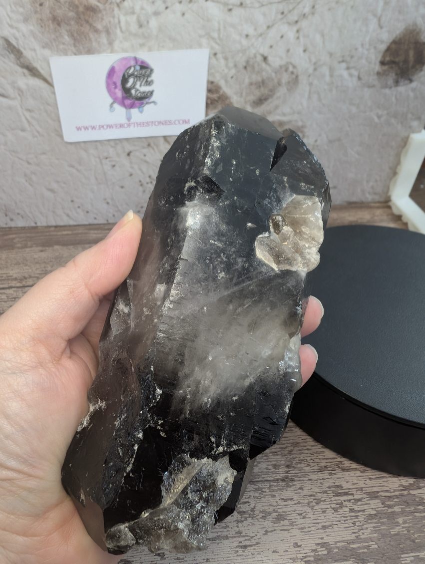 Heat Treated Smoky Quartz multi point raw specimen