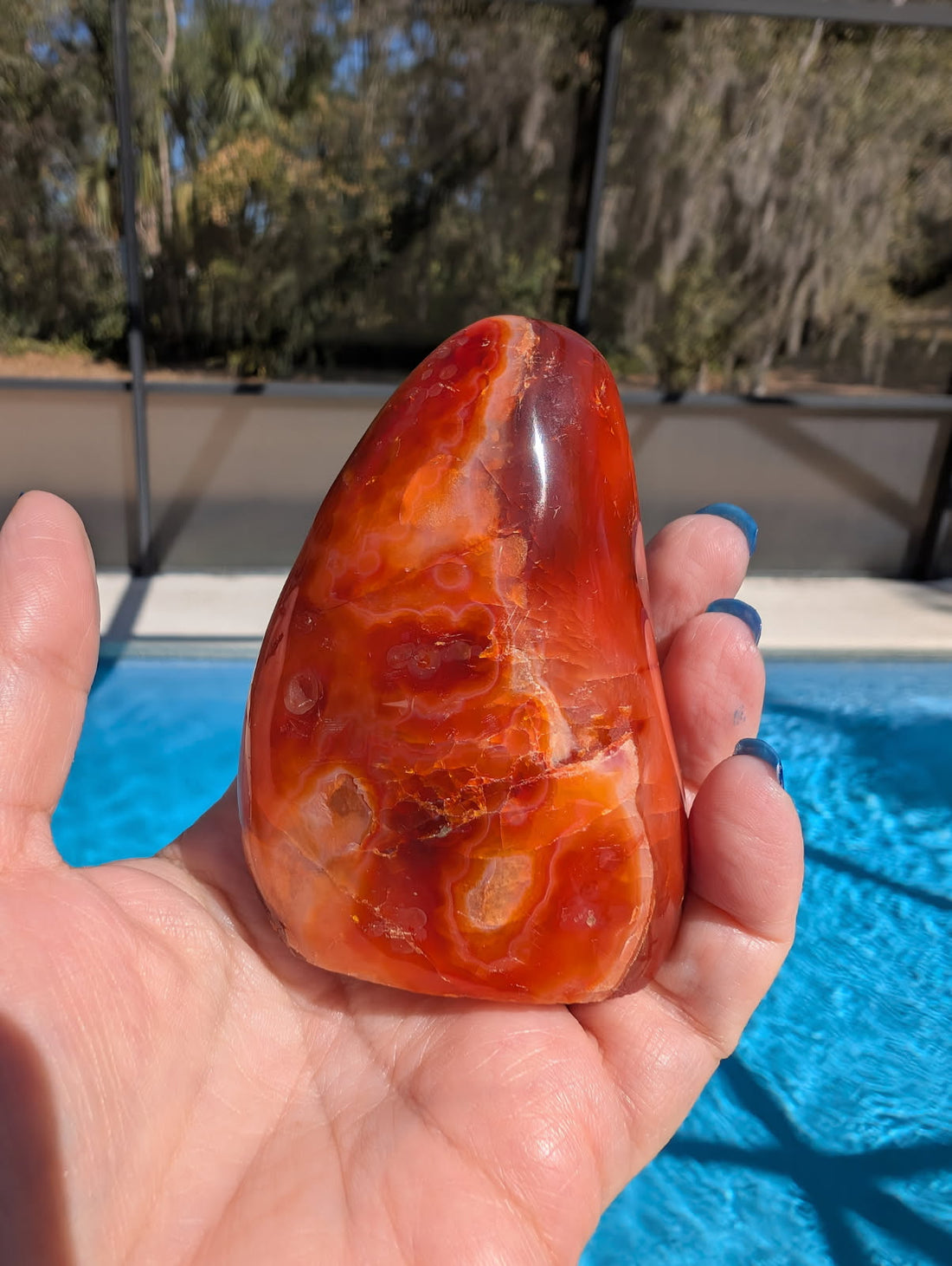 Carnelian Flame Free form