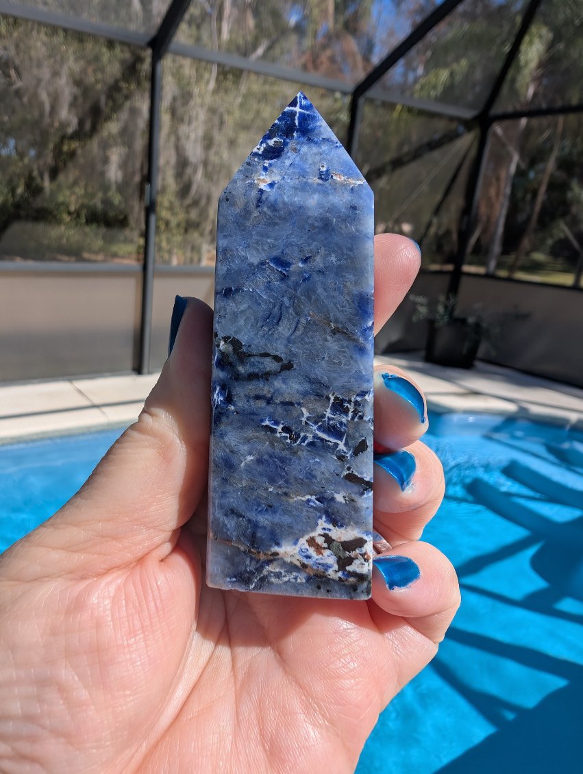 Sodalite Obelisk