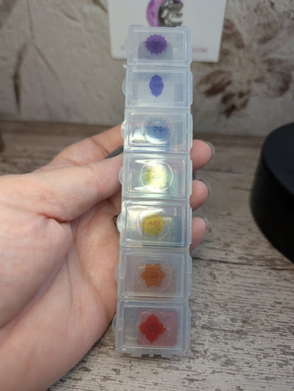 Chakra mini cube set