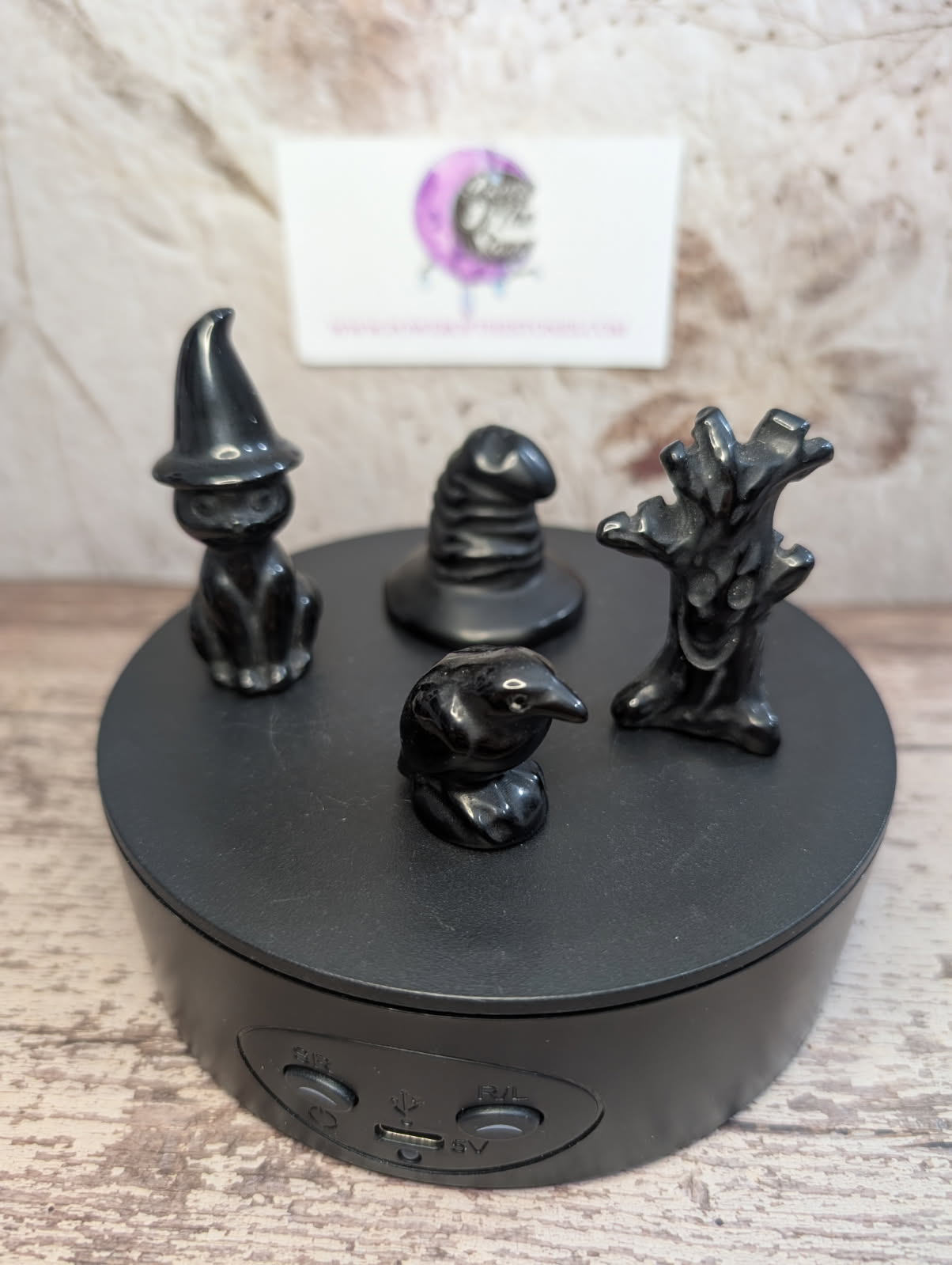 Black Obsidian carving bundle.