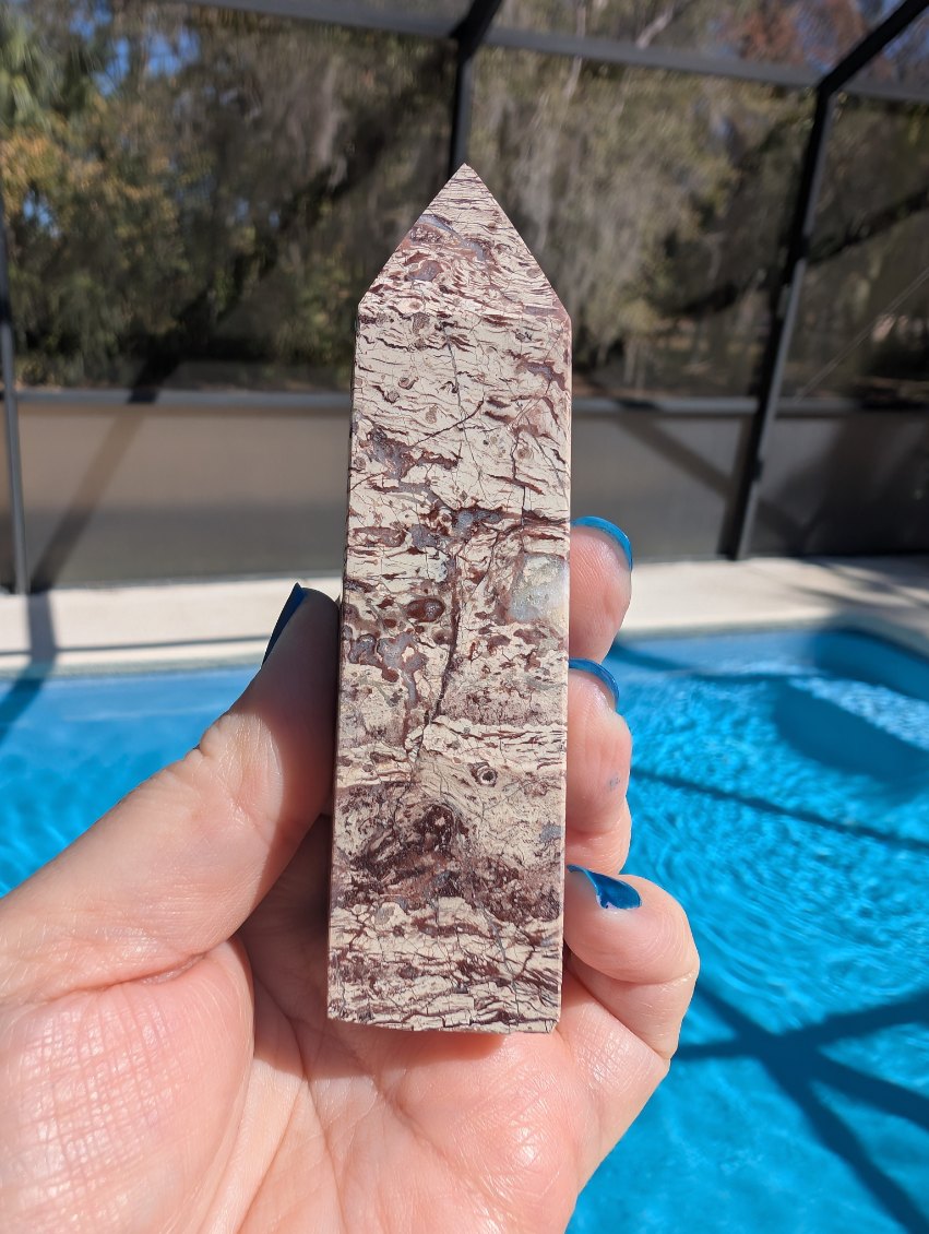 Fluorite in Matrix Obelisk