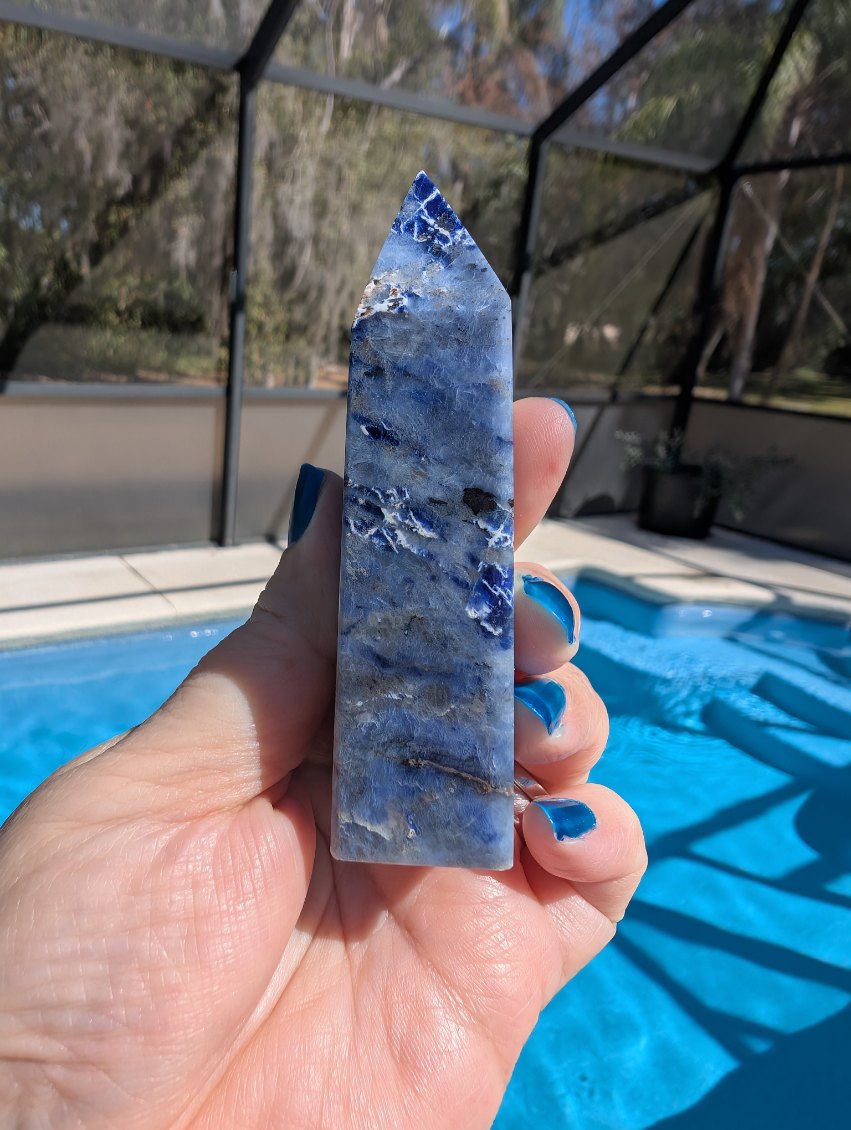 Sodalite Obelisk