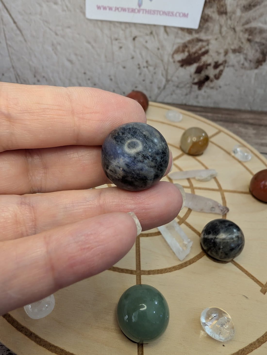 Crystal grid board set