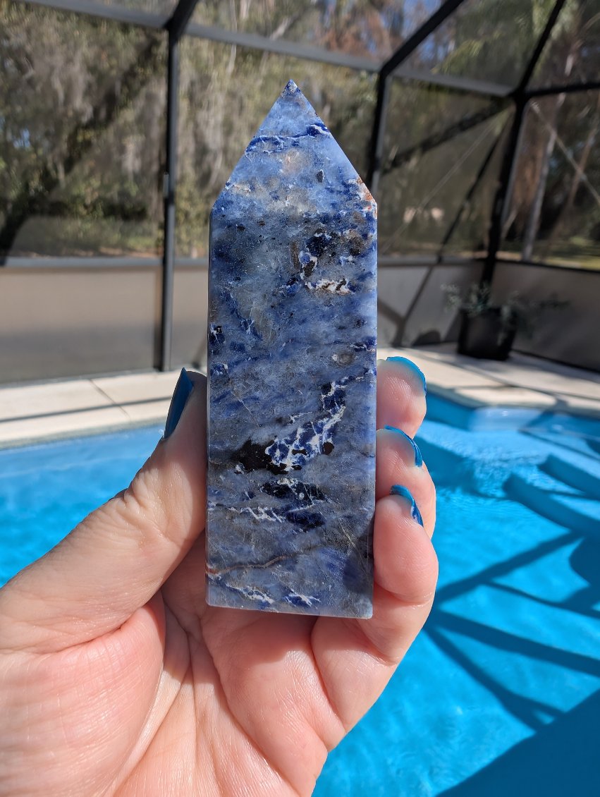 Sodalite Obelisk