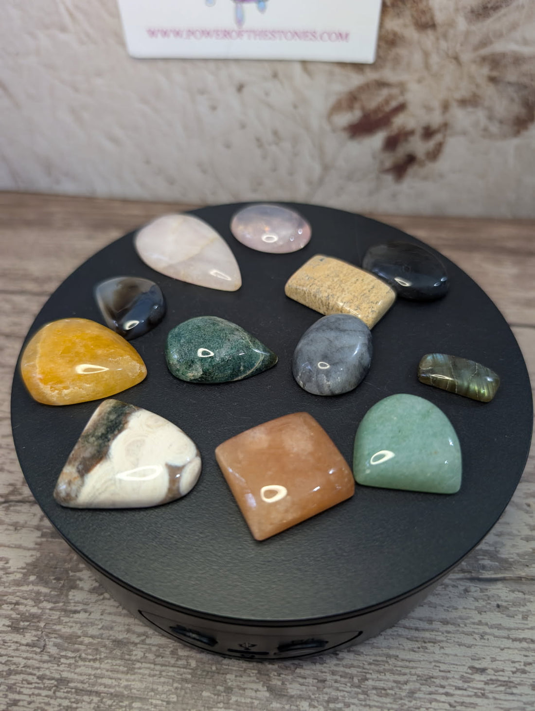 Cabochons crystal mixed lot